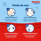 PAÑALES HUGGIES MAXI PROTECT  HUGGIES XG 40 UN - Miniatura 2