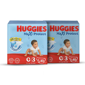 Pañal Huggies Maxi Protect G - 80 Unidades