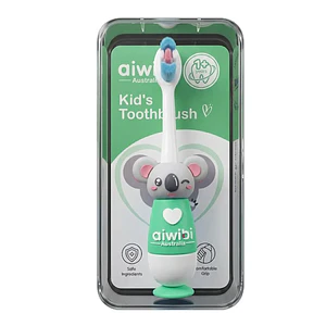 Cepillo de Dientes Kids Aiwibi Verde - 1 Unidad