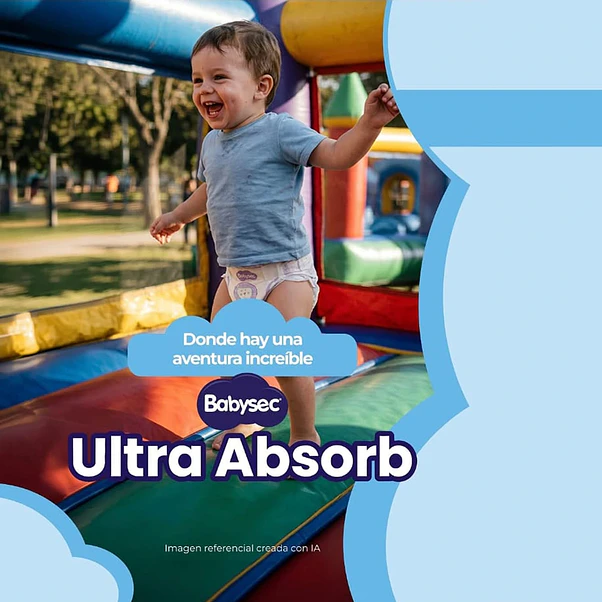 Pañal Babysec Ultra Absorb XG - 10 Unidades 2