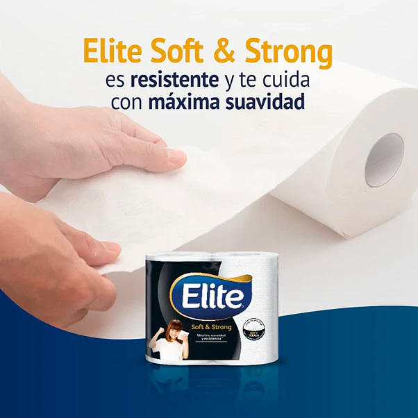 Papel Higiénico Elite Soft & Strong 40 Metros - 32 Rollos 4