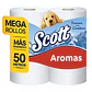 Papel Higiénico Scott Aromas 4x50 Metros - 4 Rollos - Miniatura 1