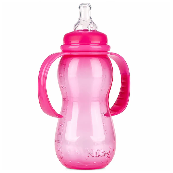 Mamadera Simonds 2 Etapas Boca Estándar 320 ml (Rosado) 1