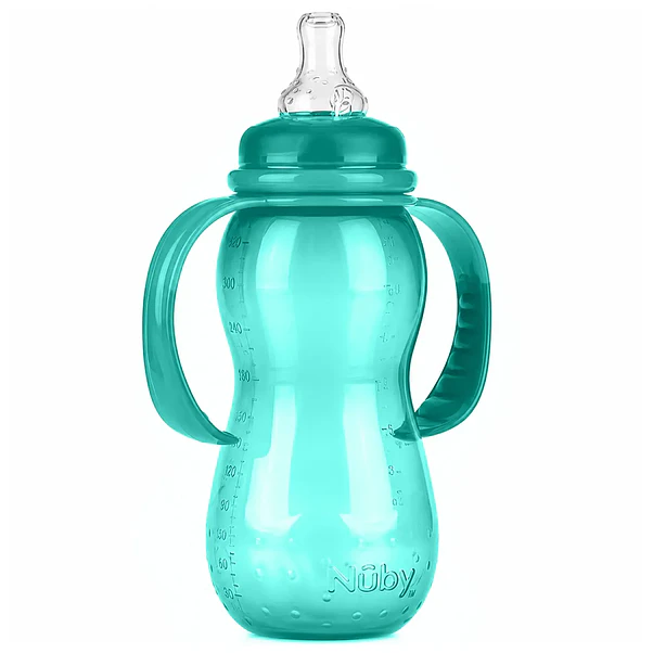 Mamadera Simonds 2 Etapas Boca Estándar 320 ml (turqueza) 1