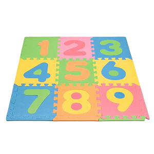 Alfombra Mat EVA Números Infanti - 9 Piezas