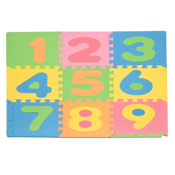 Alfombra Mat EVA Números Infanti - 9 Piezas 2