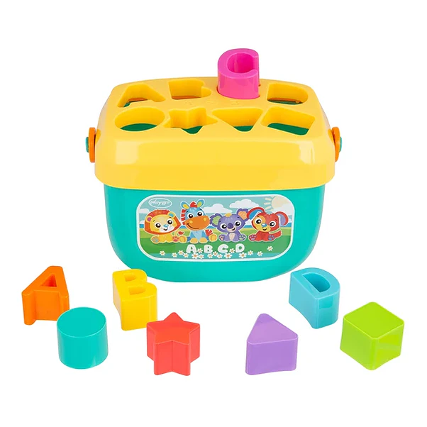 Juguete Cubo Clasificador de Animales Playgro 2