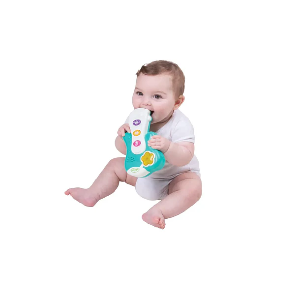 Juguete Guitarra Iluminada Little Strummer Playgro 4