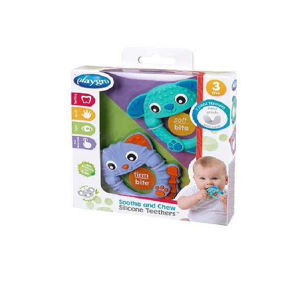 Mordedor de Silicona Pack Playgro 5