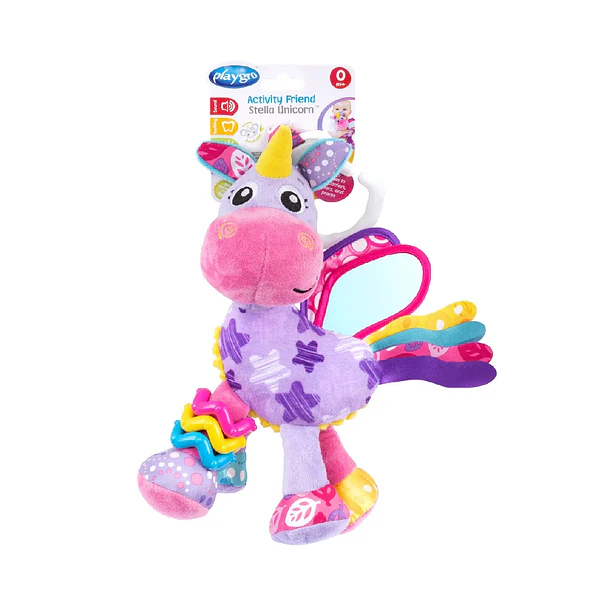 Juguete Colgante De Actividades Unicornio Stella Playgro 4