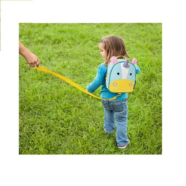 Mochila Infantil con Arnés Skip Hop Zoo Let Unicornio 3