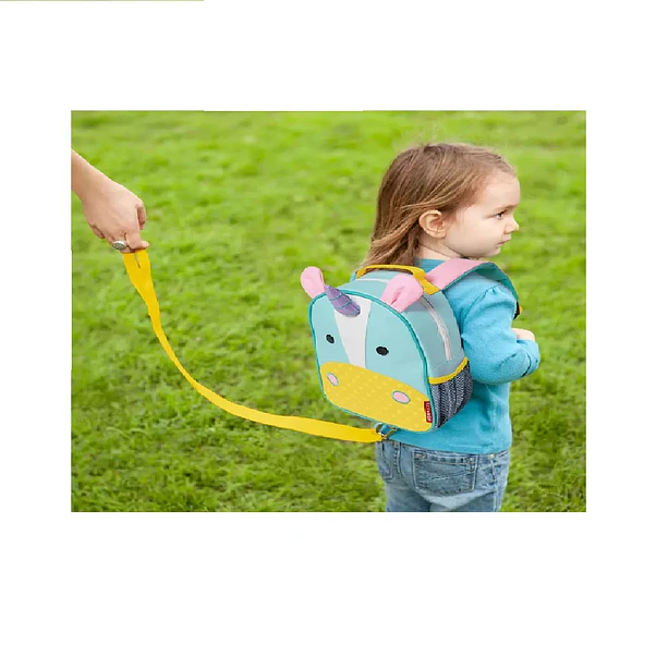 Mochila Infantil con Arnés Skip Hop Zoo Let Unicornio 4