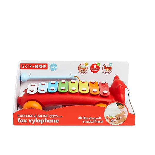 Xilófono para Bebé Skip Hop Explore & More Zorrito 1