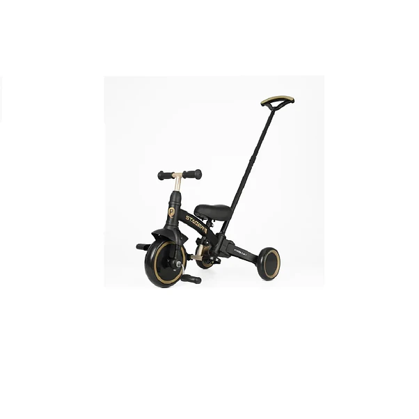 Triciclo Infantil Evolutivo Qplay Stager 3 en 1 Plateado 2