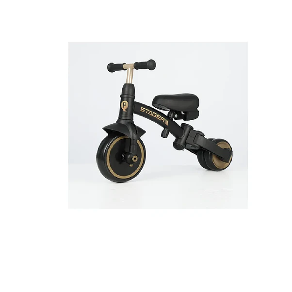 Triciclo Infantil Evolutivo Qplay Stager 3 en 1 Plateado 5