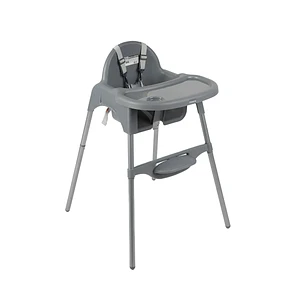 Silla de Comer para Bebé Cosco Kids Cook Alta Gris