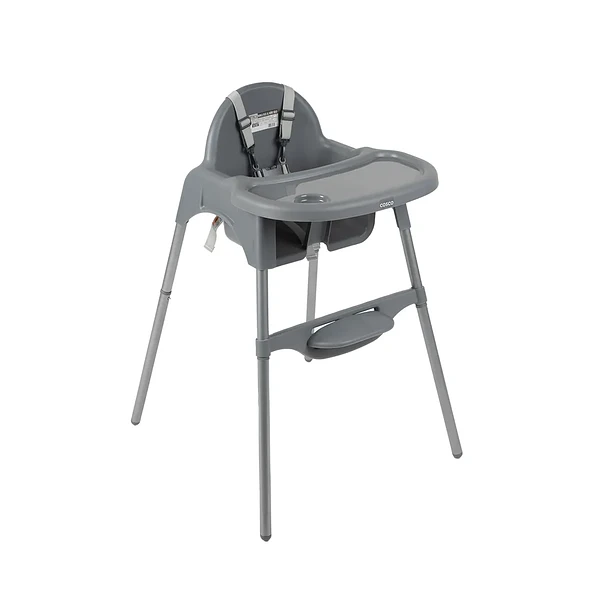 Silla de Comer para Bebé Cosco Kids Cook Alta Gris 1