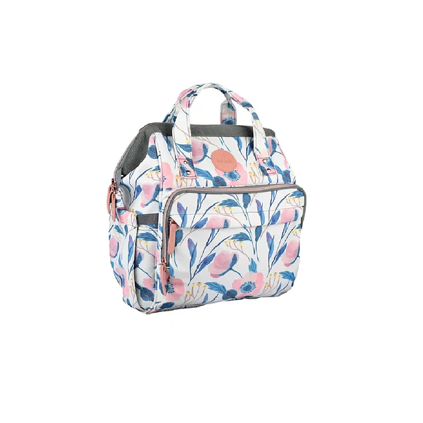 Mochila Pañalera Maternal Infanti Open Floral 2
