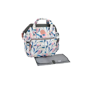 Mochila Pañalera Maternal Infanti Open Floral