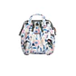 Mochila Pañalera Maternal Infanti Open Floral - Miniatura 3