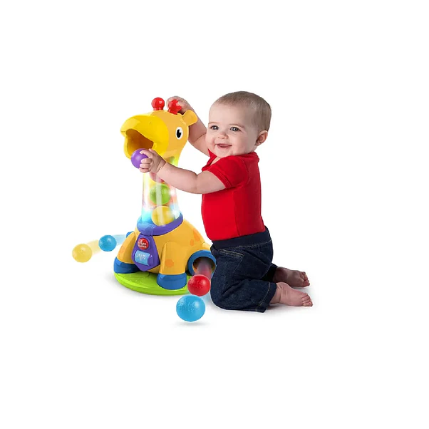 Juguete Interactivo con Luces y Sonido Bright Starts Jirafa Spin & Giggle 2