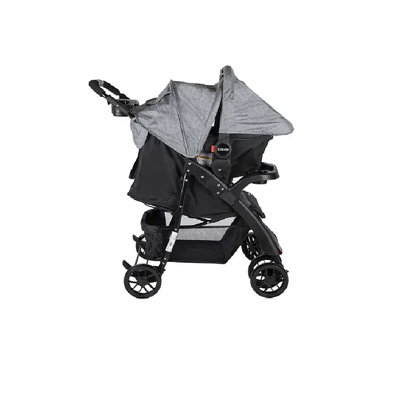 Coche Travel System para Bebé Cosco Spine Gris 4