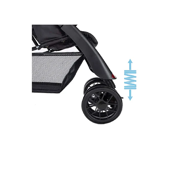 Coche Travel System para Bebé Cosco Spine Gris 7