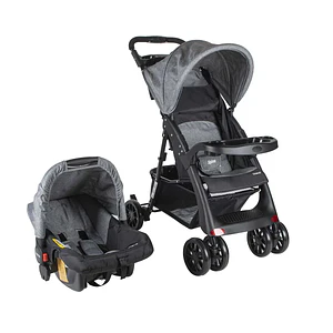 Coche Travel System para Bebé Cosco Spine Gris