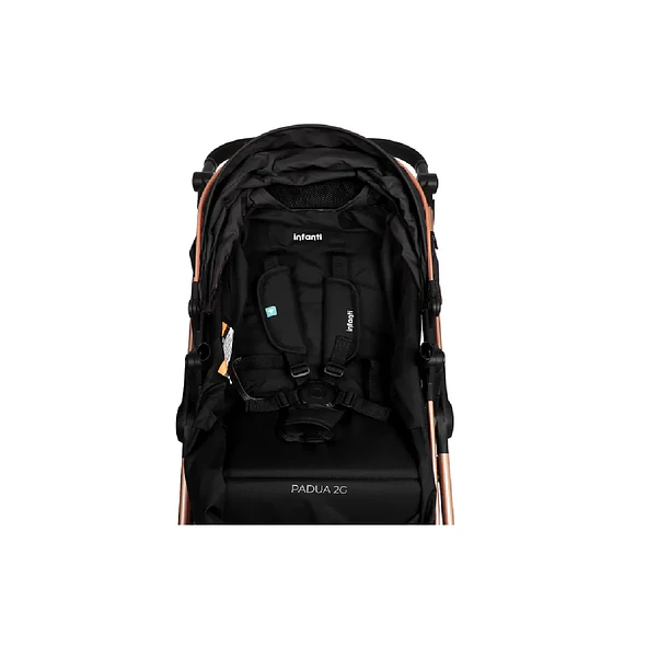 Coche de Paseo Plegable Infanti Padua 2G Negro 5