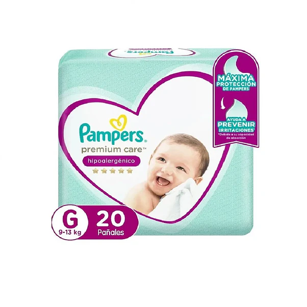 Pañal Pampers Premium Care G Pack x8 - 160 Unidades 2