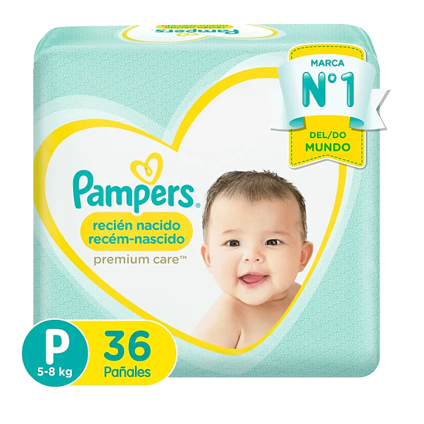 Pañal Pampers Premium Care P - 36 Unidades 6