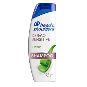 Shampoo H&S Dermo Sensitive Aloe 375ml | Distribuidora Pepito