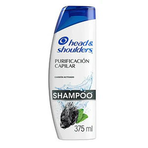 Shampoo Head & Shoulders Control Caspa Purificación Capilar Carbón Activado - 375 ml