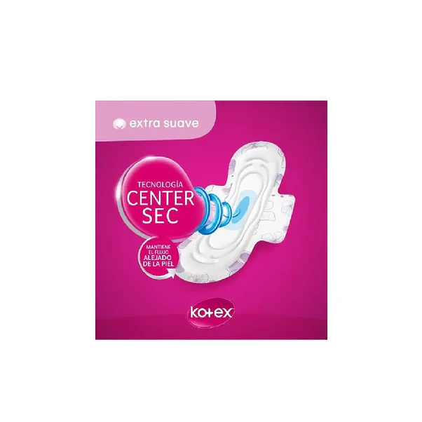 Toalla Higiénica Kotex Ultrafina - 16 Unidades 2