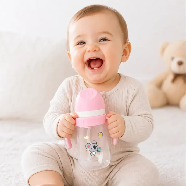 Mamadera Aiwibi Tritán Rosada - 120 ml 3