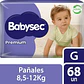 Pañal para Bebé Babysec Premium G - 68 Unidades - Miniatura 1