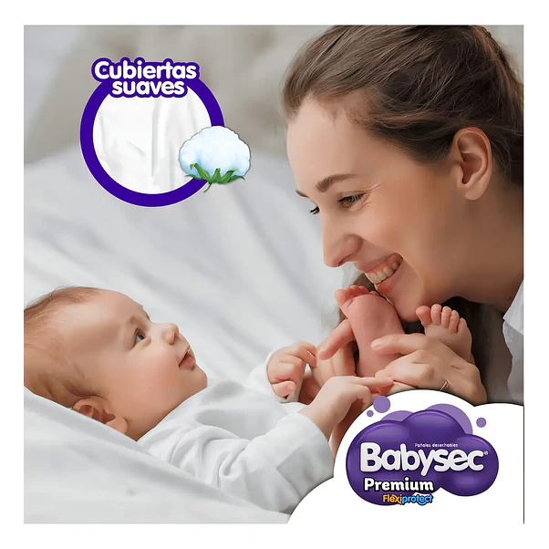 Pañal para Bebé Babysec Premium XXG - 54 Unidades 4