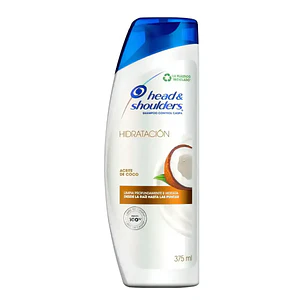 SHAMPOO HEAD&SHOULDERS CONTROL CASPA ACEITE DE COCO 375 ML