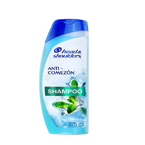Shampoo Head & Shoulders Control Caspa Anti-Comezón Sensación Extra Refrescante - 375 ml