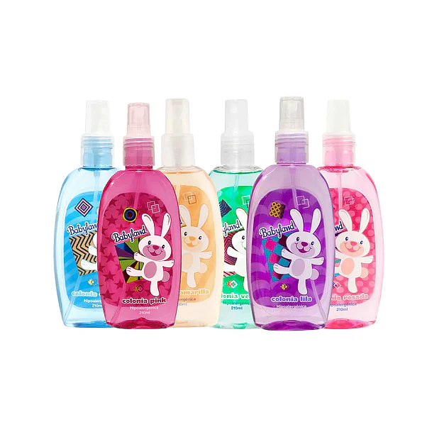 Colonia para Bebé Babyland Celeste - 210 ml 2
