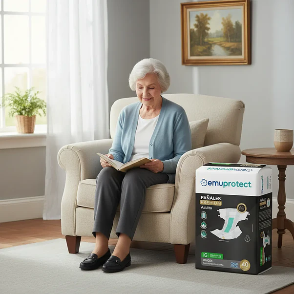 Pañal para Adulto Emuprotect Premium G - 40 Unidades 3