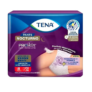 Pants Nocturnos Proskin Tena M - 22 Unidades