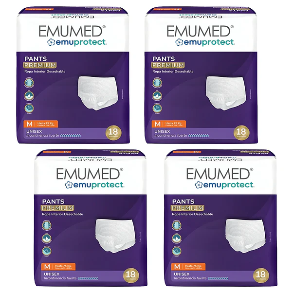 Pañal Emuprotect Pants M - 72 Unidades 1