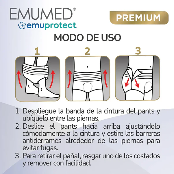Pañal Emuprotect Pants G - 18 Unidades 4