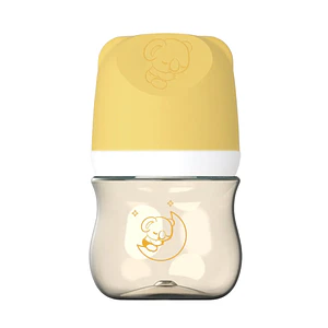 Mamadera Aiwibi Tritán Amarilla - 120 ml