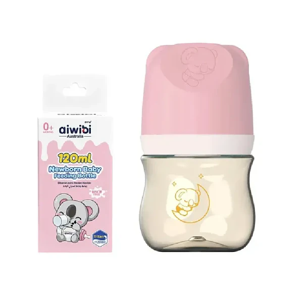 Mamadera Aiwibi Tritán Rosada - 120 ml 2