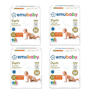 Pañales Emubaby Pants Talla XG/XXG - 88 Unidades