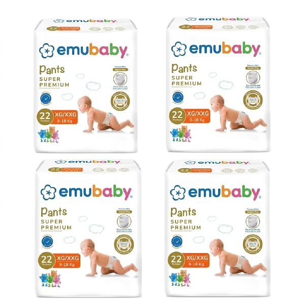 Pañales Emubaby Pants Talla XG/XXG - 88 Unidades 1