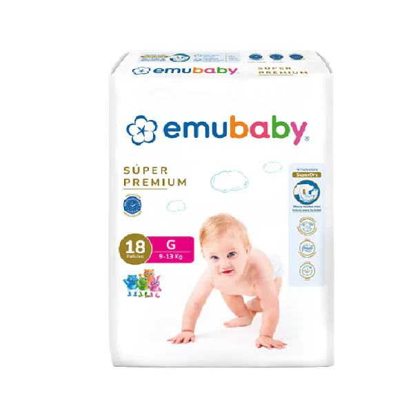 Pañales Emubaby Premium G - 72 Unidades 2