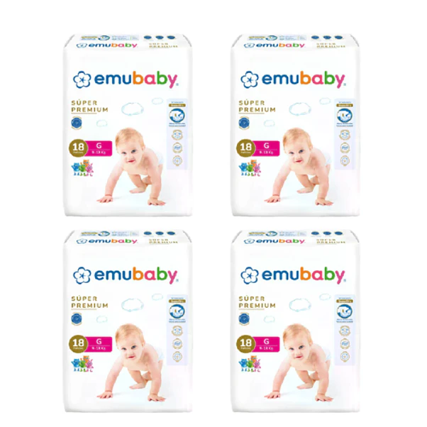 Pañales Emubaby Premium G - 72 Unidades 1